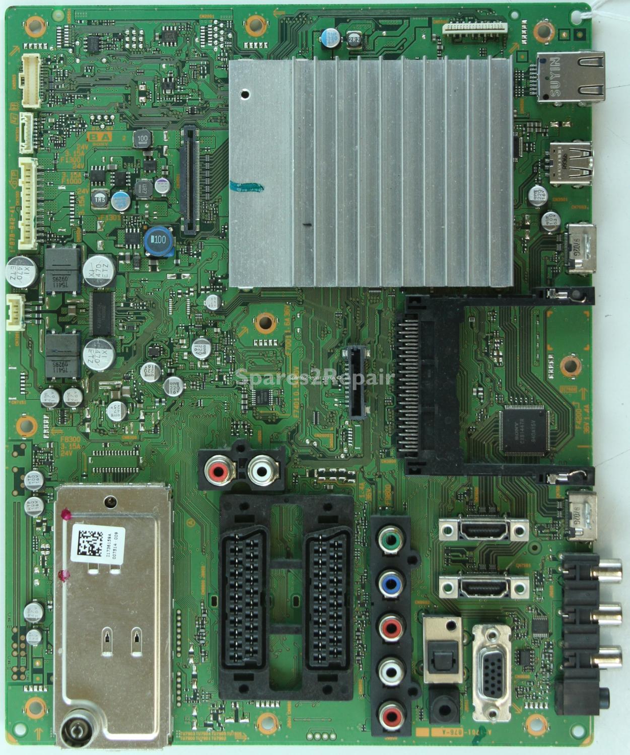 Sony KDL-37W5500 - Main AV - 1-878-942-41 - A-1701-876-A - I1736159A
