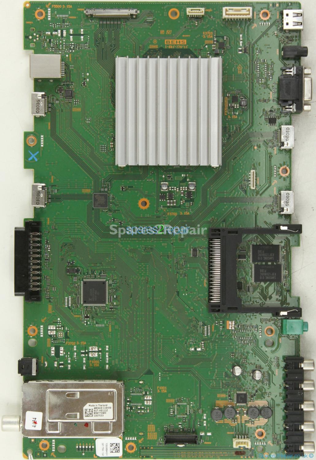 Sony KDL-52NX803 - Main AV - 1-881-779-11 - BEHS - Y2008940H