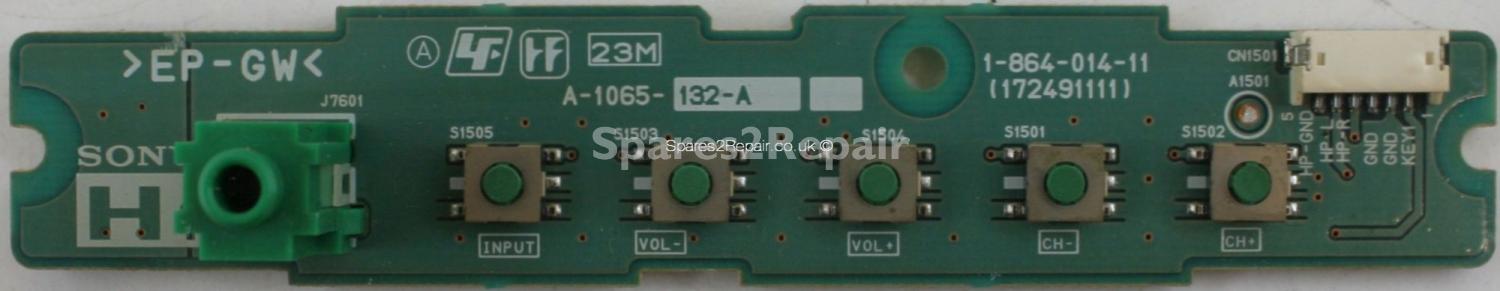 Sony KLV-L23M1 - Buttons - 1-864-014-11 - 172491111 - A-1065-132-A