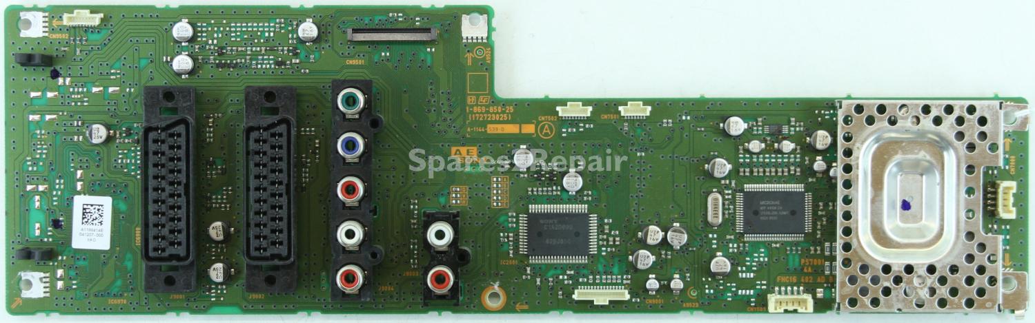 Sony KDL-32S2010 - Main AV - 1-869-850-25 - 172723025