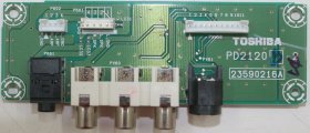 Toshiba 32WL56P - Side AV - PD2120 B-2 - 23590216A