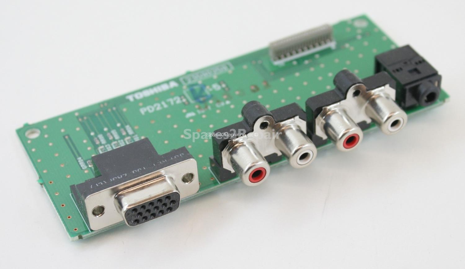 Toshiba 37WLT58 - Inputs - PD2172 B-5 - 23590259