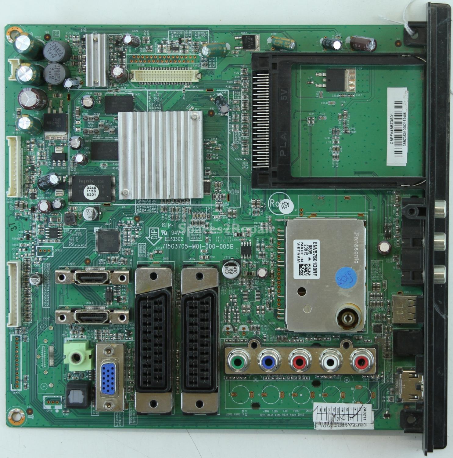 Toshiba 32LV713B - Main AV - 715G3705-M01-000-005B - CBPFA4BBZ3S01
