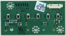 Toshiba 32W1333DB - Buttons - 17TK146 - 100111
