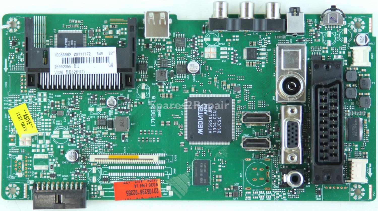 Vestel 32 Inch - Main AV - 23111172 - 17MB82-1a - 260912