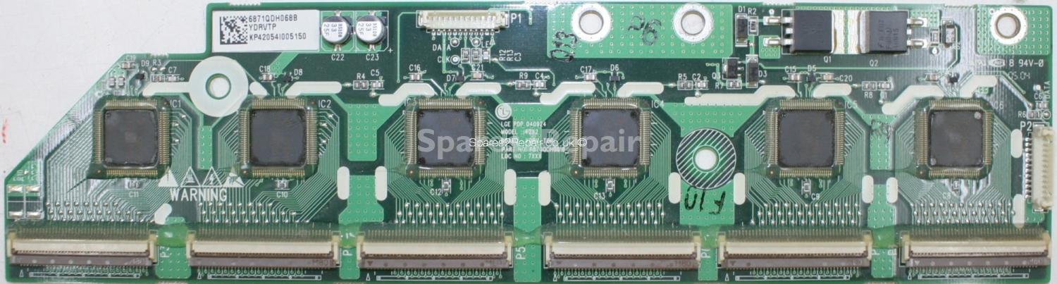 Vision GPTM-4200 HA - DRV - 6871QDH068B - 6870QDH001B - PDP 040924 - 42X2 YDRV_TOP